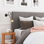 Opviq Viraj - 10865 Lámpara de Pared Bohemia Negro y Antiguo